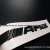 Compatible with 2017-2025 Benz AMG Rear Trunk Emblem 4MATIC Sticker - Black Lettering