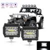 12V 24V LED Bar Offroad Spot Flood Kombine LED Işık Barı/Çalışma Lambası Kamyon Araba SUV 4WD 4x4 Tekne ATV için LED Far Barı