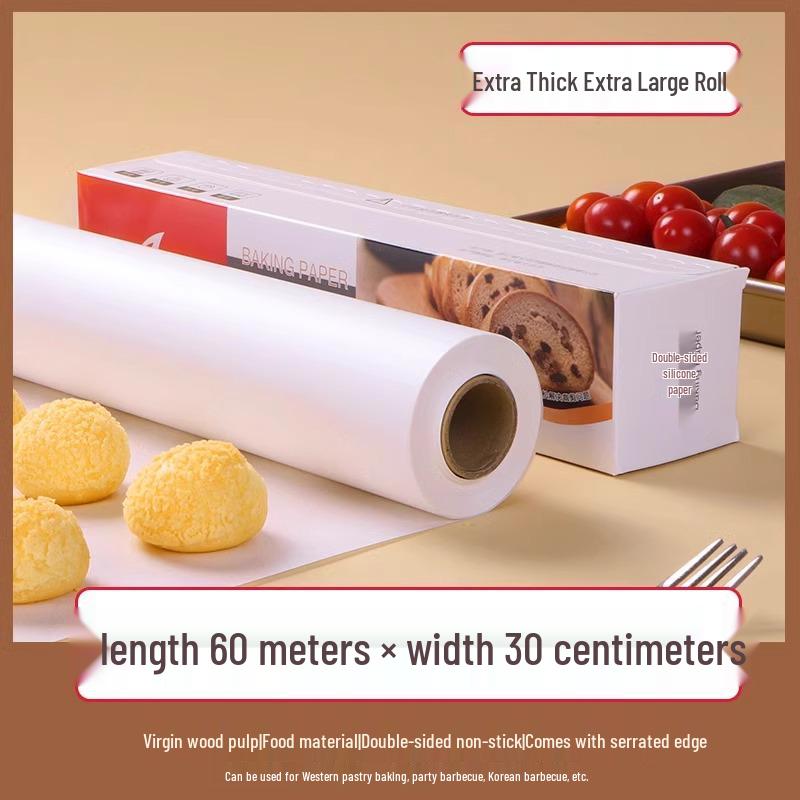 Silicone Oil-Absorbing Baking and BBQ Paper for Oven and Air Fryer