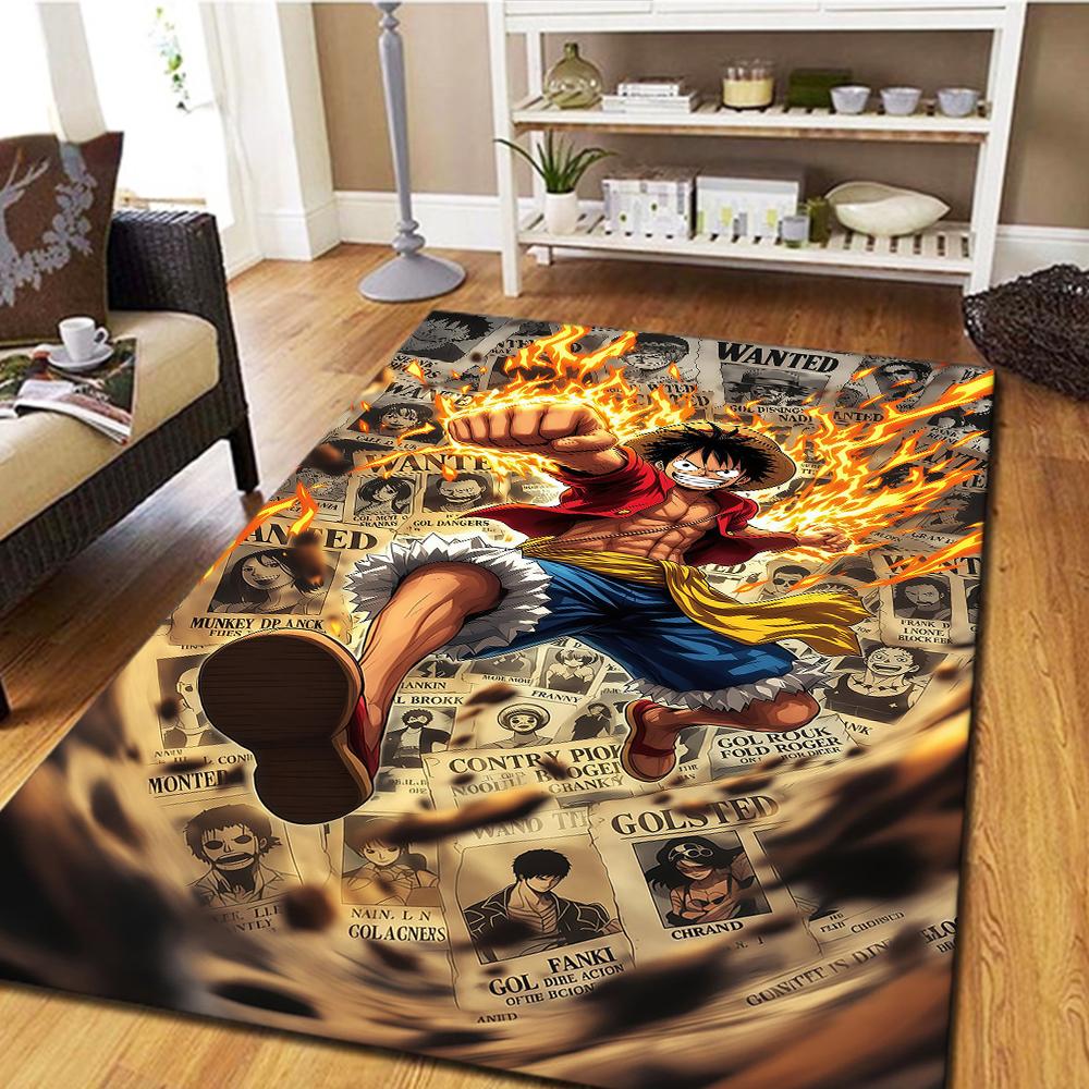 Monkey D. Luffy Cool Movie Carpet, Digital Print Floor Mat, Home Decor Rug for Bedroom, Living Room Mat -HYQ52