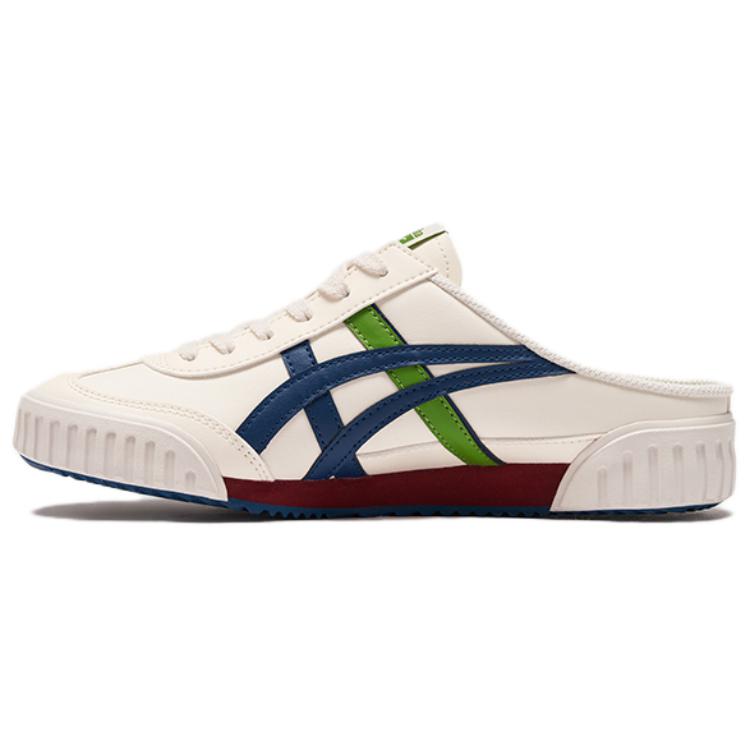 

Onitsuka Tiger Men s Machuation Sabot Beige/Blue/Green 1183C012-105 37