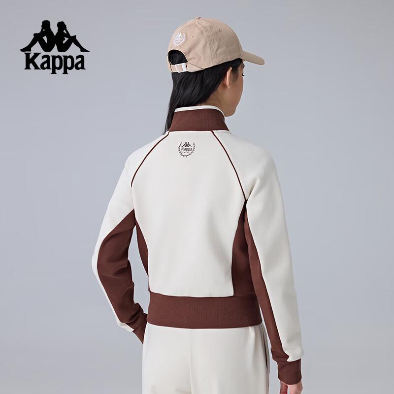 Kappa Women s Color-block Retro Knitted Track Jacket M