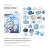 Retro Sugar Poetry Double Sticker Pack: 6 DIY Collage Designs
