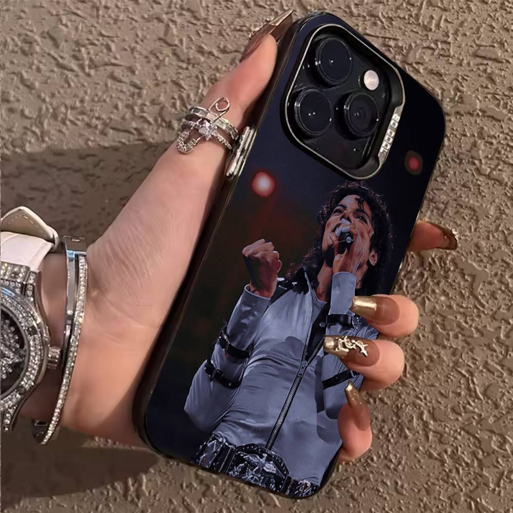 

M-Michael J-Jackson Чохол для телефону для iPhone 17,16,15,14,13,12,11,Pro,X,Xs,Max,Plus Ударостійкий чохол iPhoneX
