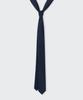MUSINSA STANDARD Wool Slim Solid Tie [Navy]