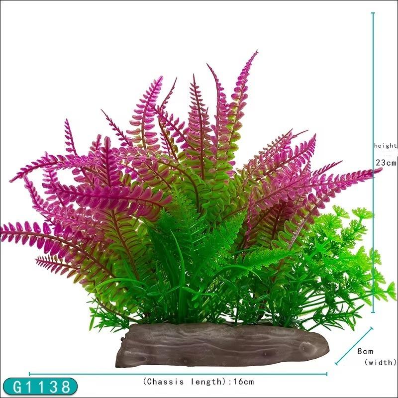 10pcs Simulated Aquatic Plants With Multiple Colors Fish tank Accessories Fish tank Accessories Aquarium Decorations