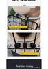 Electric Vehicle Rear Storage Basket for Helmets and Goods - Waterproof and Durable