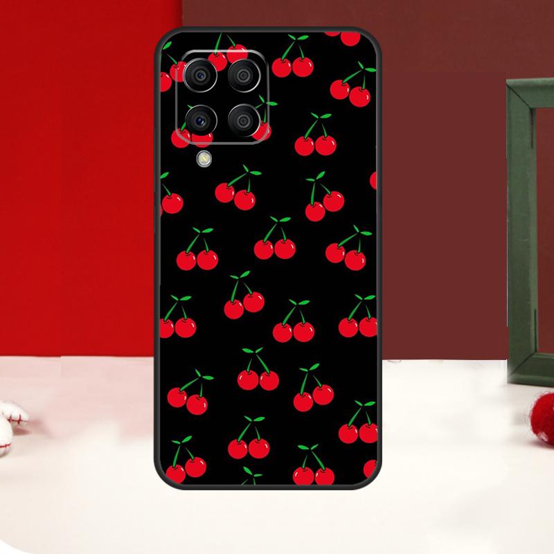 Cherry Pattern Case For Samsung Galaxy M14 M34 M54 M13 M53 M56 M52 M32 M16 M11 M21 M31 M35 M12 M15 M36 M55