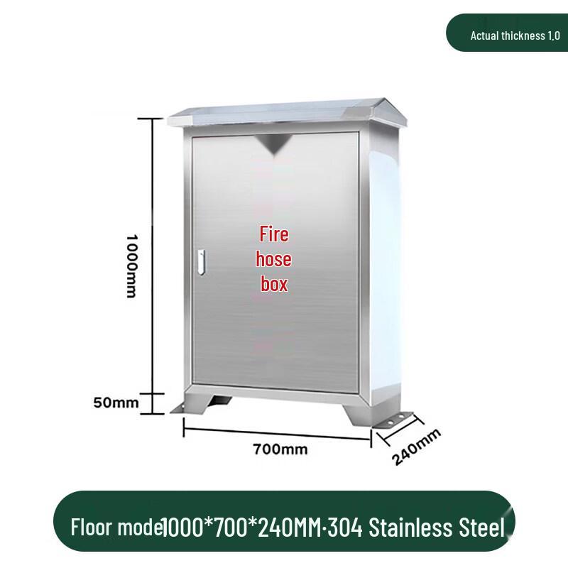 

Aokewen Outdoor Stainless Steel Fire Hose Cabinet