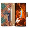 For iPhone 11 Wallet Phone Case Floral Printing Anti-Scratch Leather Cover with Stand