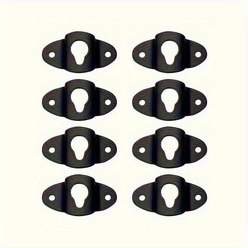 8ks Závěsné držáky reproduktorů, Háky pro instalaci reproduktorů, Závěsné háky pro reproduktory