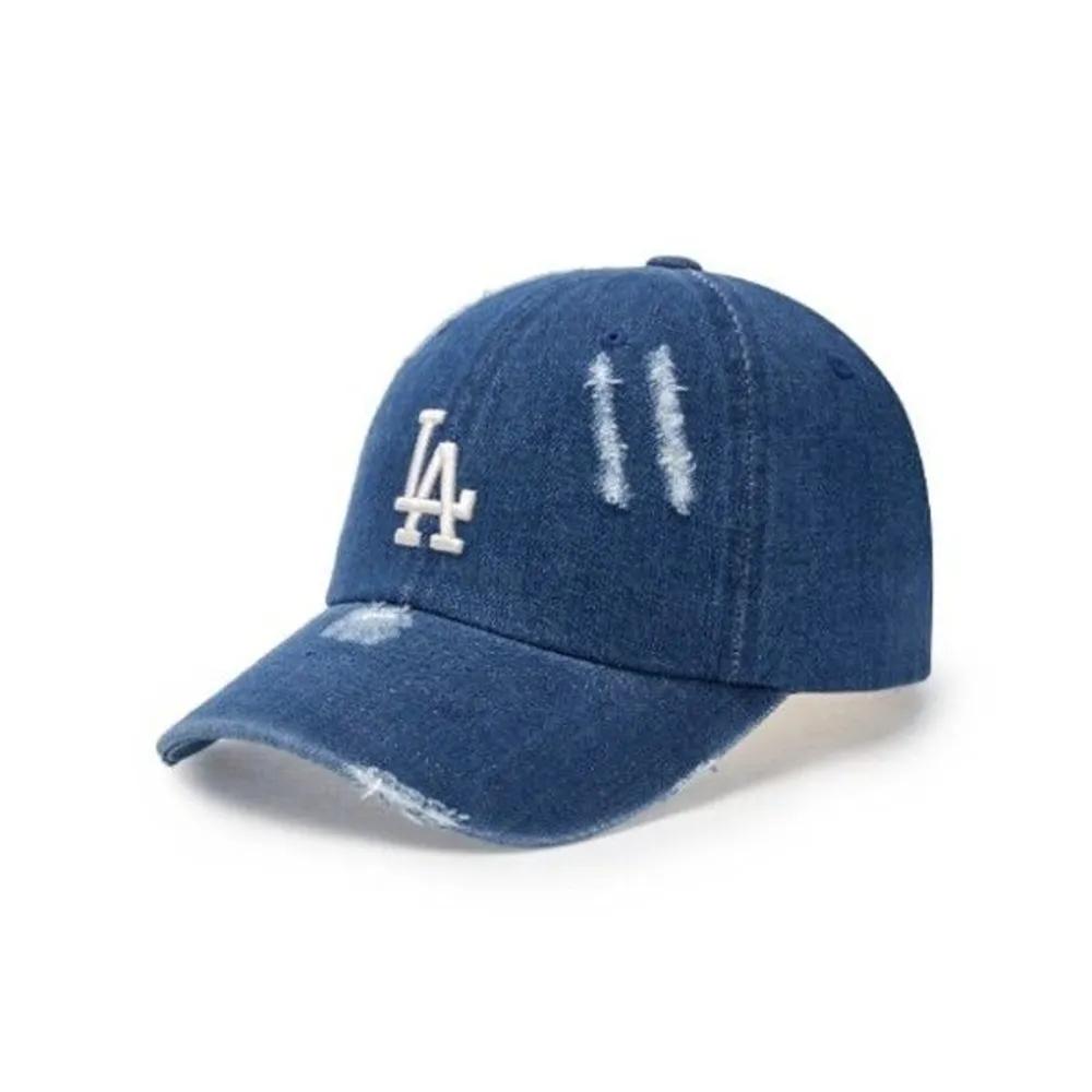 [MLB] Cap JQT 3ACPVD34N-07INS Damaged Wash Denim Unstructured Ball Cap LA Dodgers FREE