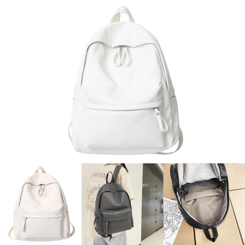 Trendy Korean Version School Bag For Girls Ideal For High School And College Students With Spacious Interior And Zipper Closure