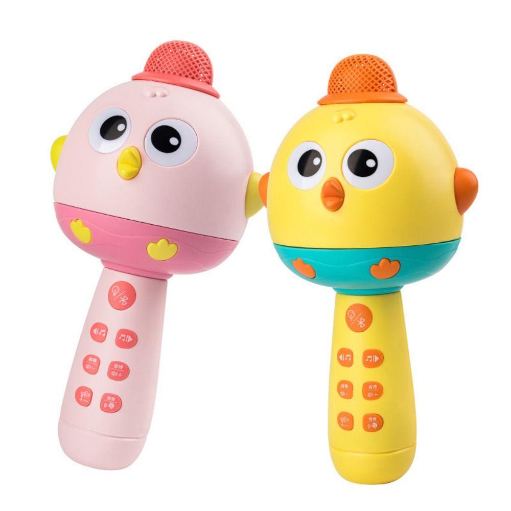 Cute Kids Microphone with Speaker Music Children Singing Machine Children Karaoke Speaker  Home Use