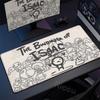 Anime The Binding Of Isaac Mauspads Spiel Tastatur Verriegelte Kanten Mauspads Computerzubehör Rutschfeste Schreibtischunterlagen PC Schrank Mauspads