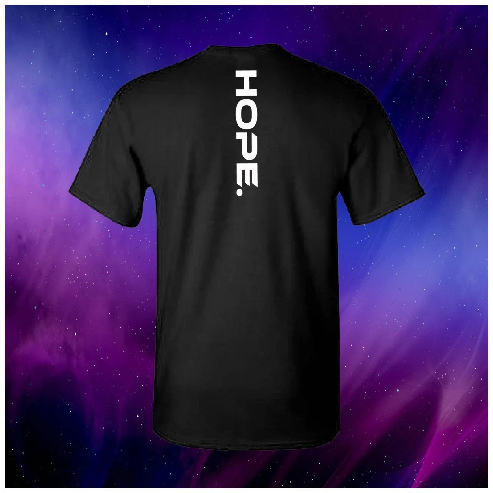 Hope Workout Gym Inspirational Minimalist Unisex Adult Top T-shirt 2XL