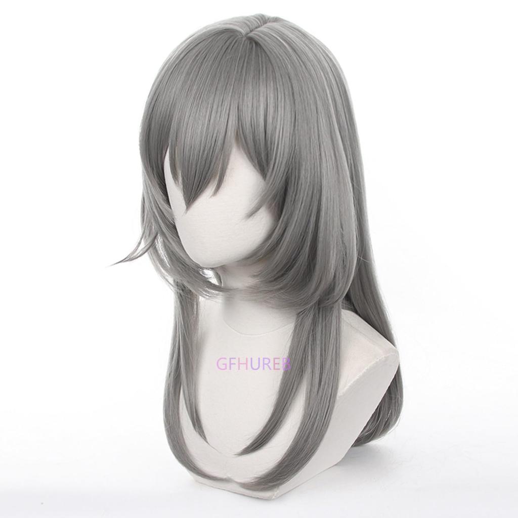 Star Rail Pioneer Protagonist Star Cosplay Anime Costume Wig with Wig Net Wig, Heat-Resistant