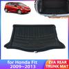 For Honda FIT Jazz Ge8 Hatch MK 2 2009 2010 2011 2012 2013 Car Accessories Car Rear Trunk Mat Floor Tray Liner Cargo Boot Carpet
