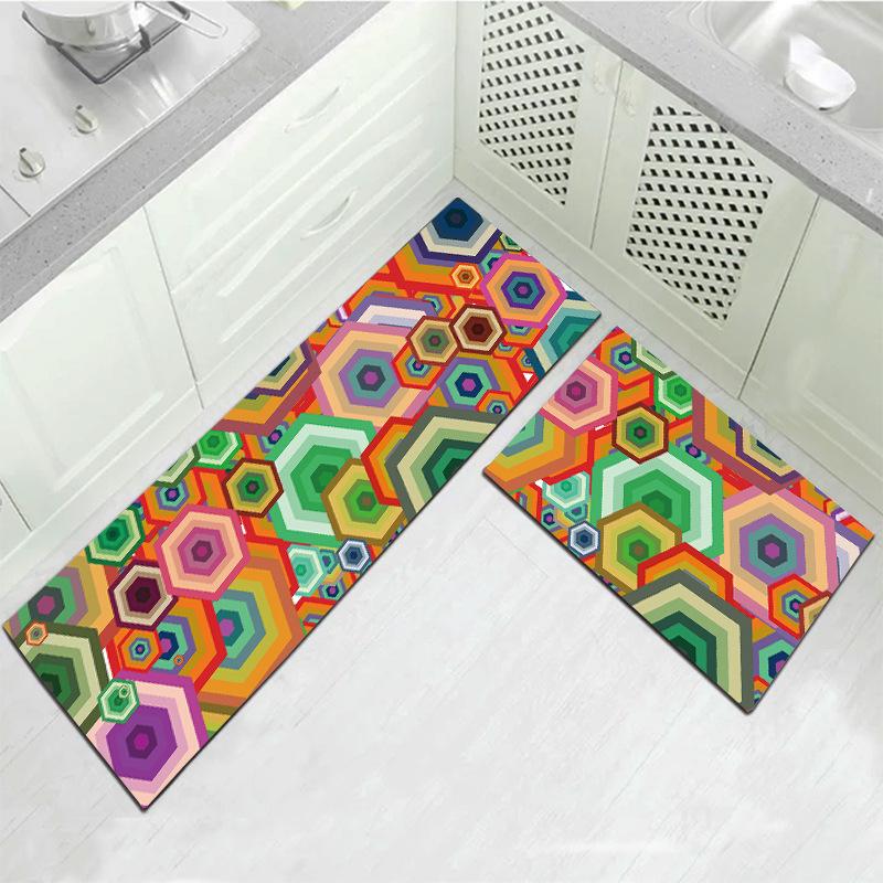 Kitchen Carpet Floor Mat Entrance Door Mat Bathroom Entrance Mat Bedroom Bedside Carpet