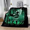 Cartoon A-Attack On Titan Printed Blankets Picnic Blanket Warm Flannel Blankets Home Bed Linings Blankets for Beds Birthday Gift