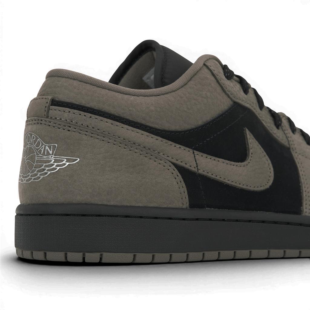 Air Jordan 1 Low SE Olive Grey Unisex Sneakers Brown Black Light-Wild-Mango IB7109-005