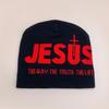 Y2K Letter Cross Street Wool Knitted Hats Autumn And Winter Hip Hop Warm Personal Comfortable Versatile Fashion Jacquard Weave