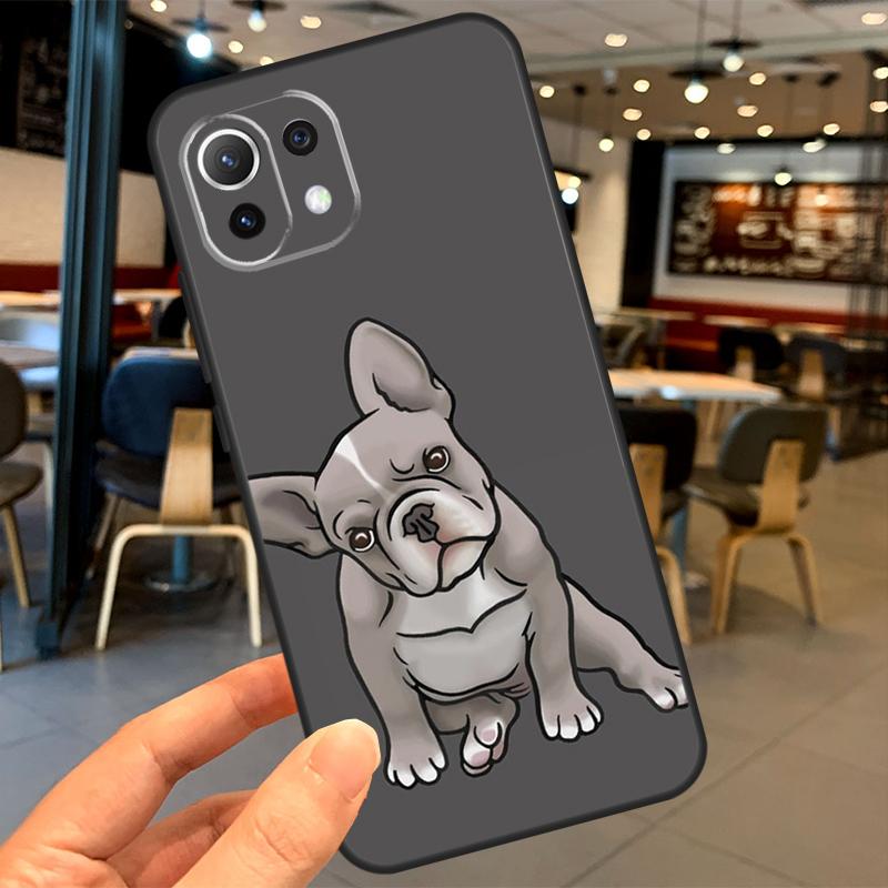 French Bulldog Dog Case For Xiaomi 14T Pro 11T 12T 13T 13 14 15 Ultra POCO X7 Pro X3 X5 X6 F5 F6 M6 Pro Coque