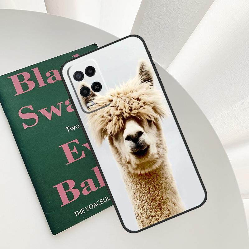 Lama Llama Alpaca Case For Oppo A15 A16 A17 A52 A72 A76 A96 A54 A74 A94 A54S A57S A58 A78 A98 A57 A77 Cover