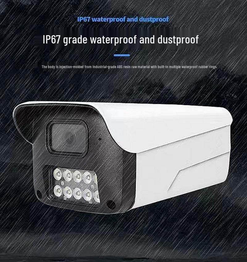 Hikvision 8MP 4K POE Outdoor Camera with Full-Color Night Vision & Waterproof Design