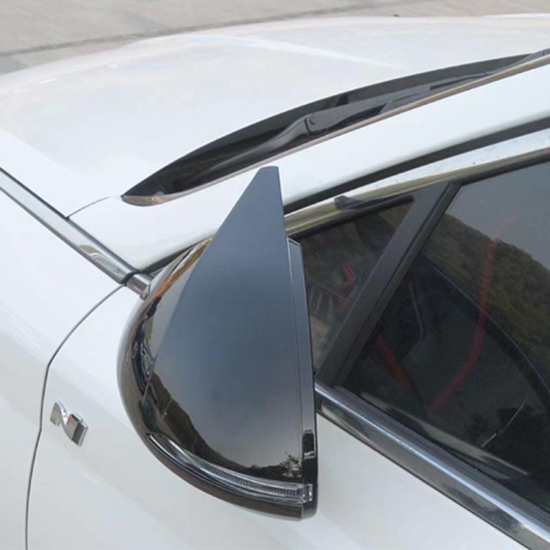 Carbon Fiber Horn Cover for 2020-2022 Hyundai Sonata Rearview Mirror Trim