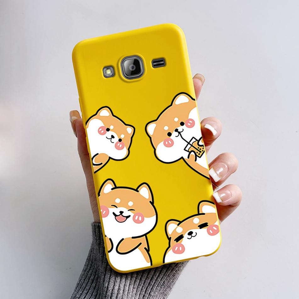 Pro Samsung Galaxy J3 J5 J7 2016 Pouzdro J320F J510F J710F Roztomilý Medvídek Kreslená Žába Měkký TPU Zadní Kryt Pro Samsung J5 2016 Pouzdro na Telefon