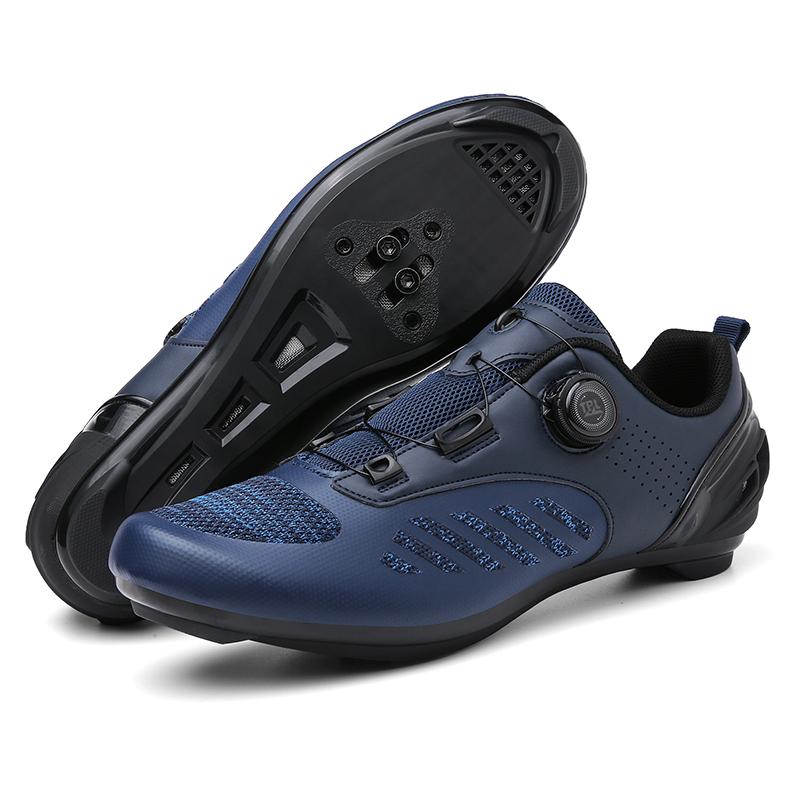 Chaussures de Vélo VTT Femme Chaussures à Pédales Plates Chaussures de Vélo Baskets de Vélo de Route Vitesse Chaussure à Crampons Spd avec Chaussure de Vélo de Montagne rose