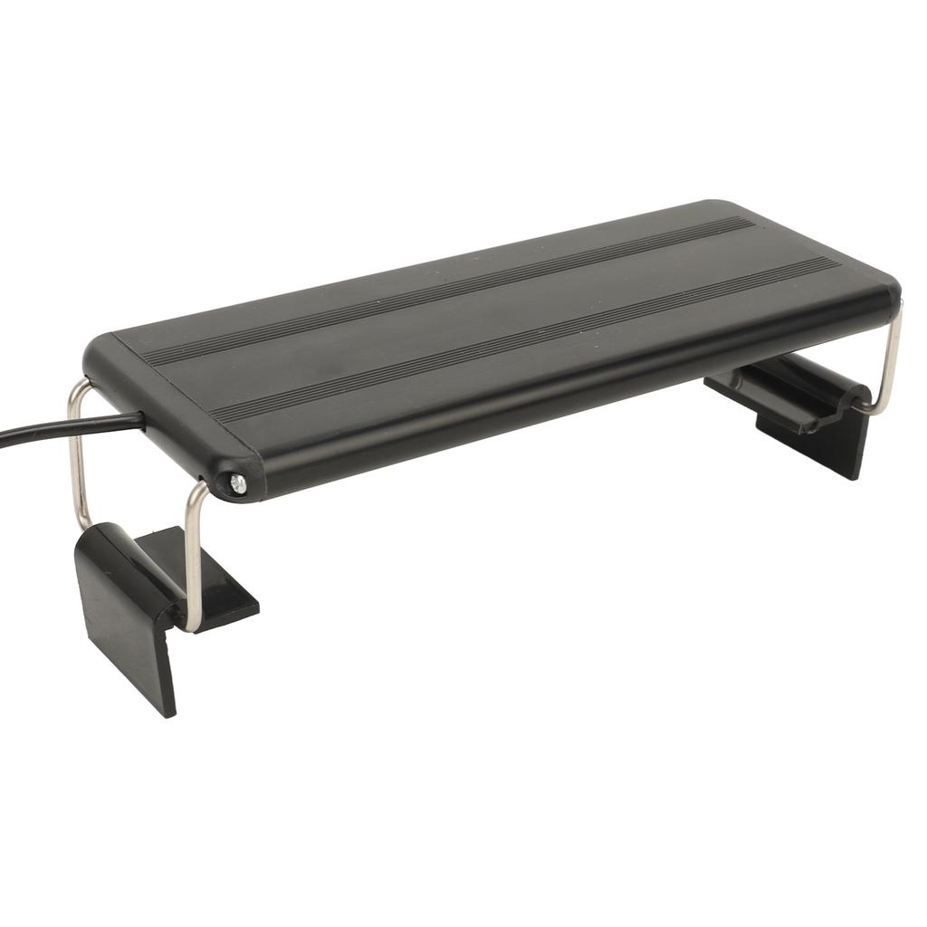 LED Aquarium Light with Expandable Bracket Blue and White Light Adjustable Timer Aquarium Plant