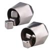 Outdoor Camping 240ml Double Wall Ti Cup Insulated Ti Mug with Ti Ice Cubes