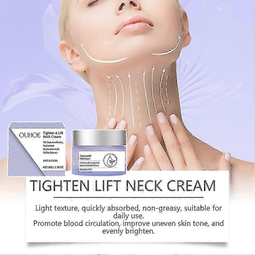 Tighten & Lift Neck Cream, Anti-Aging Treatment for Wrinkles and Sagging Skin, Advanced Korean Skincare for All Skin Types