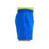 Asics Solid Color Mid Waist Elastic Three Quarter Sports Shorts Unisex Shorts Blue 142583-0819