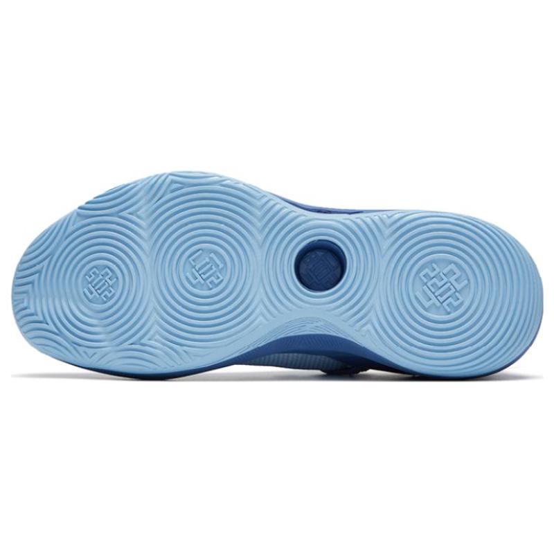 Anta KT Slip Resistant Abrasion Resistant Low top Basketball Shoes Men's Blue Sneakers 112321606-2