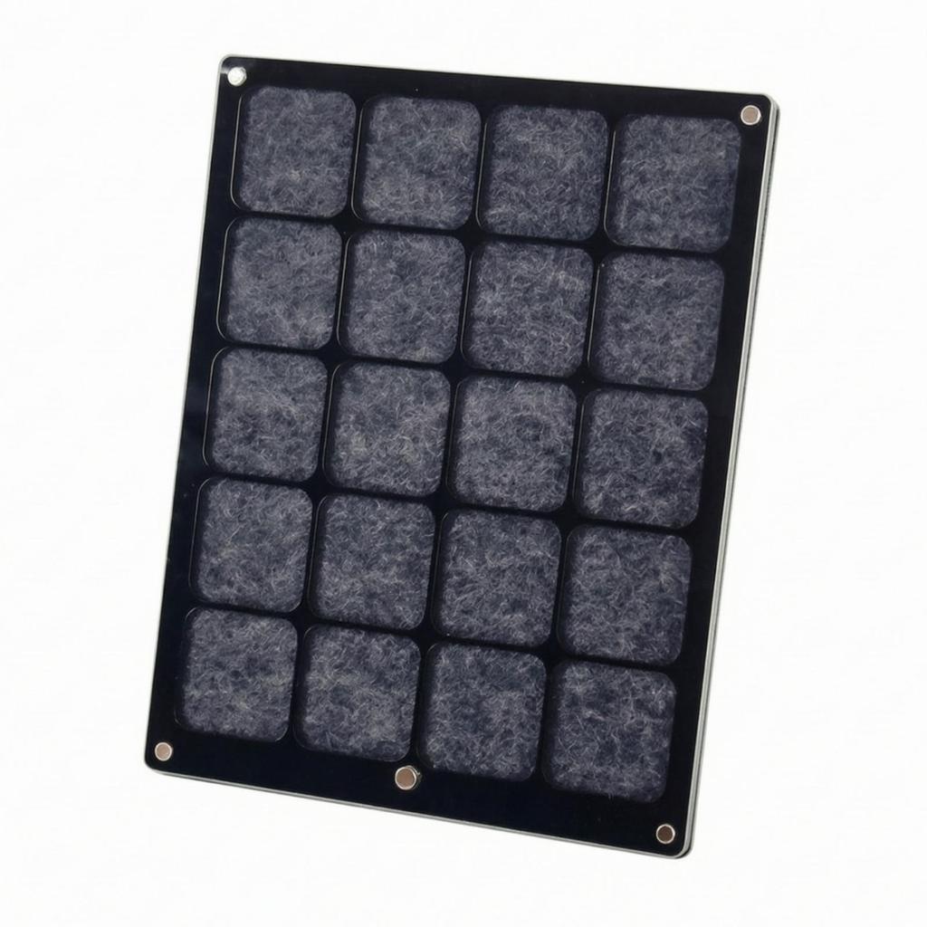 Acrylic Felt Pin Display Board Slim Shadow Box for Office