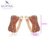Xuping Jewelry Fashion New Arrival Copper Alloy Gold Color Huggies Earrings for Women Party Gift X000981044
