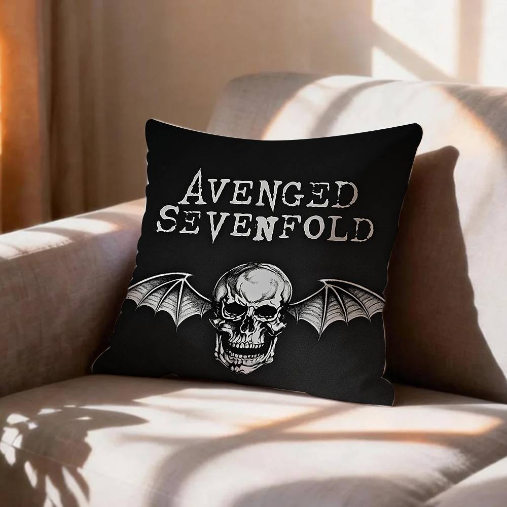 COOL Band AAvenged Sevenfold Pillow Case Pattern Printed Pillowcase For Living Room Sofa Cushion Cover