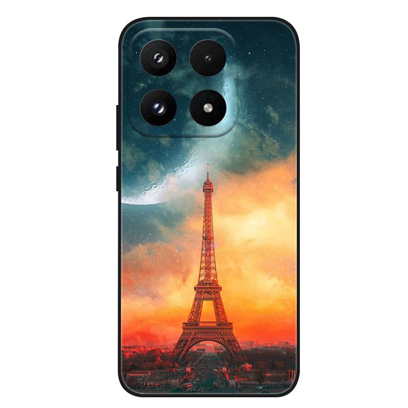 Xiaomi 17 Kılıfı 15 T Pro Kılıf Siyah Silikon Yumuşak Arka Kapak Kılıfı Xiaomi 15T 5G 15T Pro 5G Telefon Kılıfı Kapak 15TPro Funda İçin
