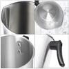 Candle Making Pouring Cup Dripless Pouring Spout Heat-Resistant Handle 101.4oz Wax Melting Cup for Candle Making