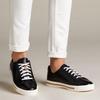 Clarks Genuine Leather Anmaui Lace Platform Black Size Women's Sneakers, Lightweight, Comfortable, Sole, Leather, 22.5cm