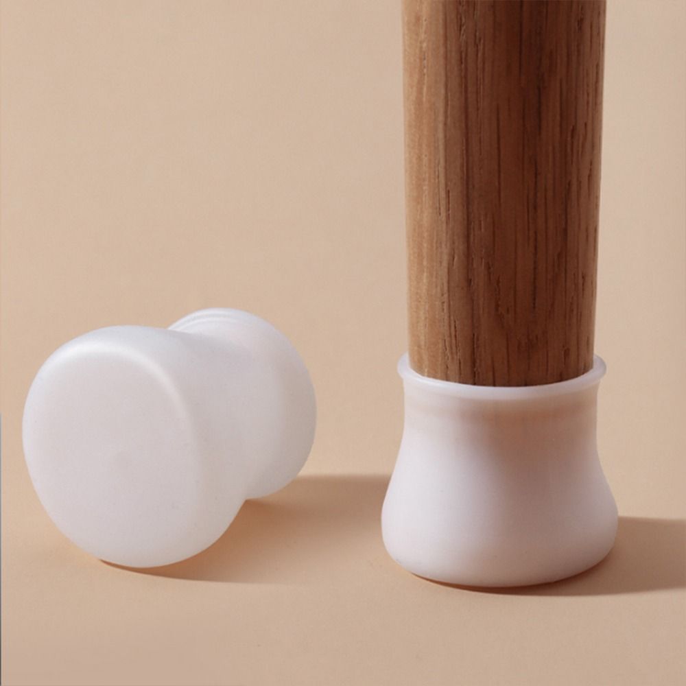 8Pcs Silicone Desk Chair Foot Covers Non-slip Furniture Leg Pad Chair Leg Cap  Furniture Table Feet