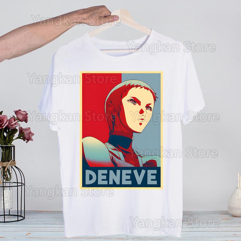 Claymore Anime Clare Miria Manga Fashion T-Shirt For Men Casual Tops Short Sleeve Waifu Men's Tshirt Cute Printing Shirt