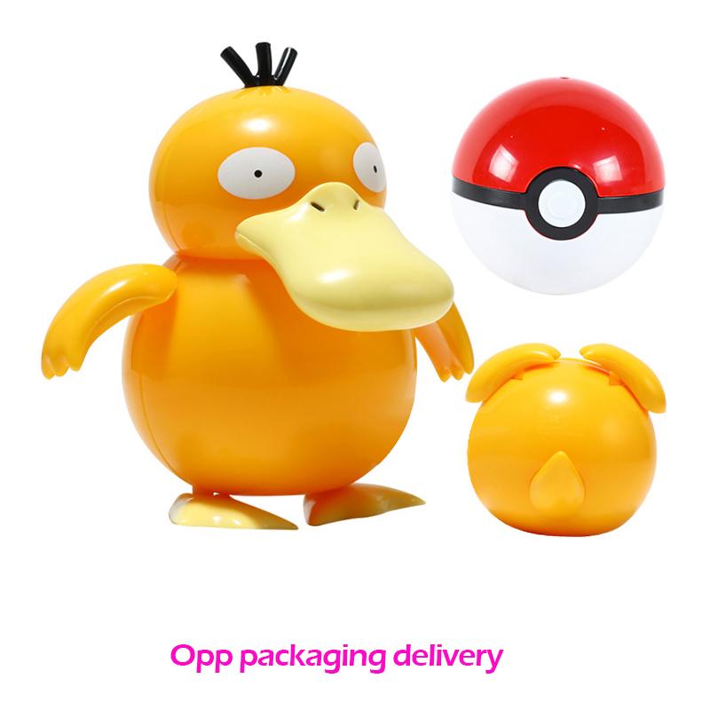 18 Style Pokemon Figures Playthings Elf Monsters Ball Figure Pikachu Gengar Pokeball Dragonite Snorlax Pokeball Action Figures Gift
