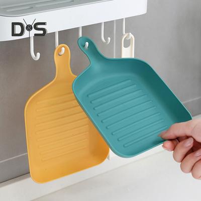 Food Grade Fruit Tray Wear Resistant Plastic BPA Free Fruit Dessert Snack Plate Serving Tray Kitchen Supplies