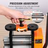 Rolling Mill, 3"/76 Mm Jewelry Rolling Mill Machine, 1: 2 Gear Ratio, 3-in-1 Multi-function Rolling Mill, 0.1-7mm Press Thickness for Metal Jewelry