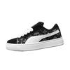 Black Dexun Spring and Autumn New Bread Shoes Couple Sports Non-slip Board Shoes Lightweight Student Y