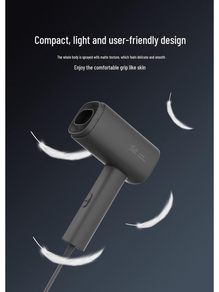 Fengjie Wall-Mounted Hotel Bathroom Hair Dryer - Punch-Free, Suitable for Home and Hotel Use